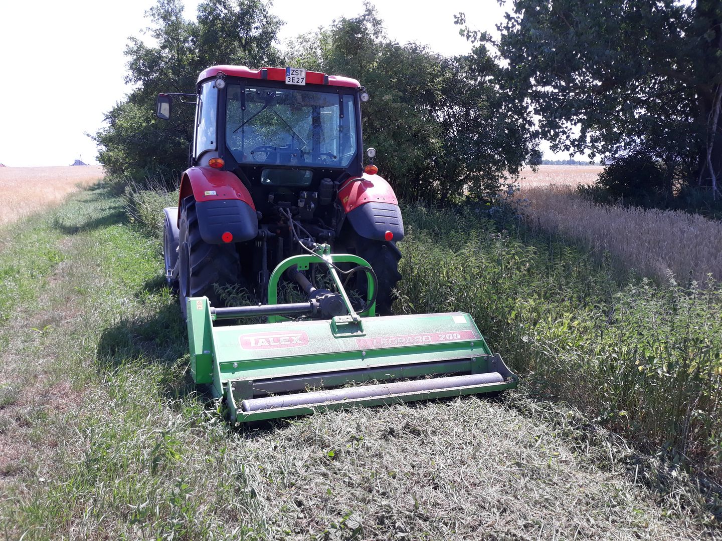 Zetor Proxima 70 z mulczerem Talex