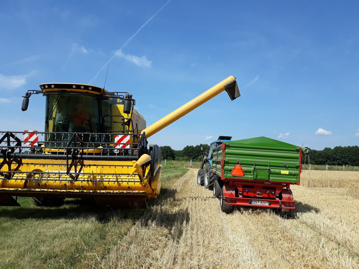 Kombajn zbożowy New Holland